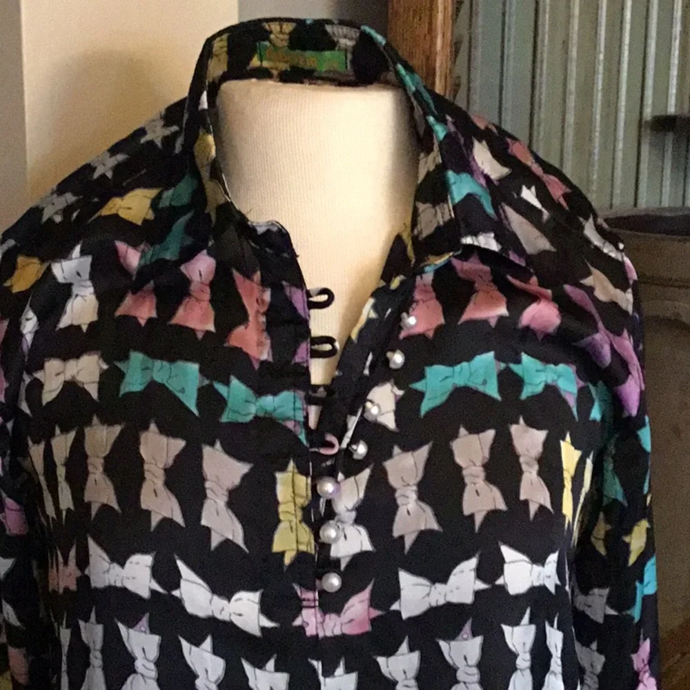 Fabrizio Silk Bow Dress - Picture 2 of 7